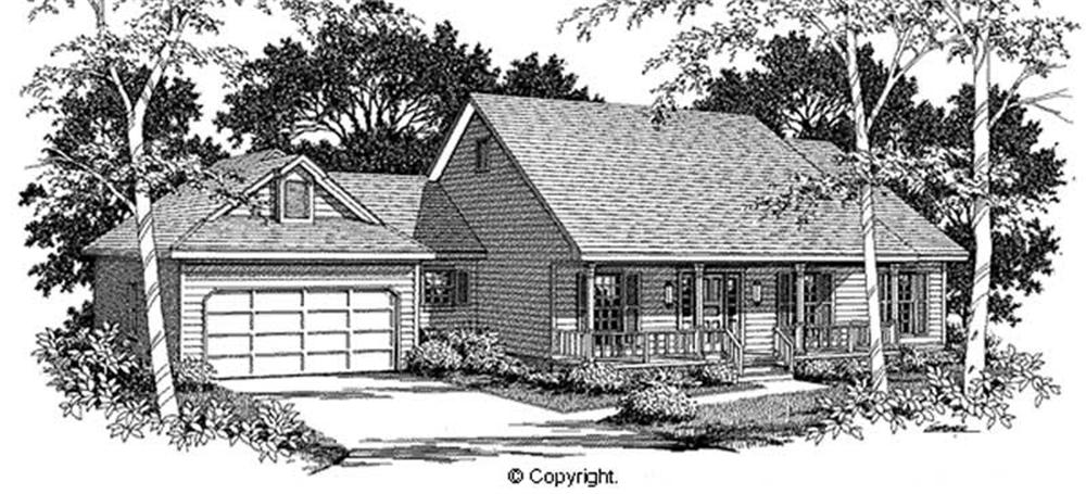 Main image for house plan # 11256