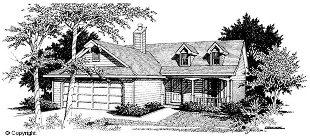 Main image for house plan # 11208