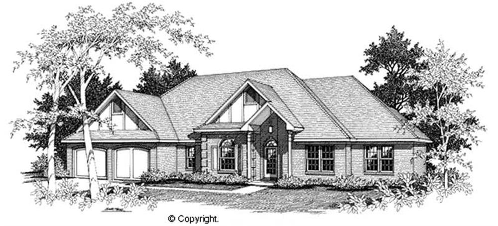 Main image for house plan # 11261