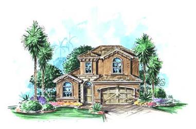 3-Bedroom, 2324 Sq Ft California Style House Plan - 175-1063 - Front Exterior