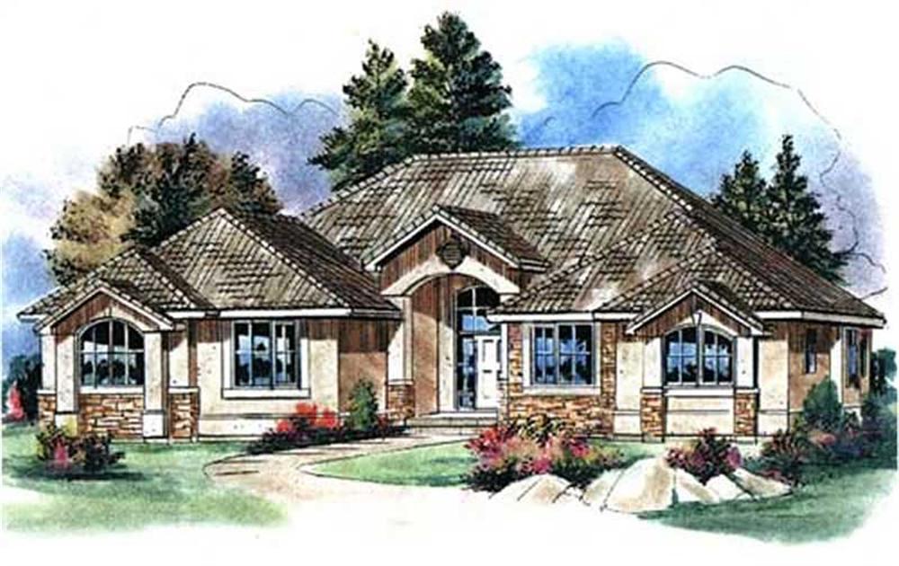 Main image for house plan # 2707