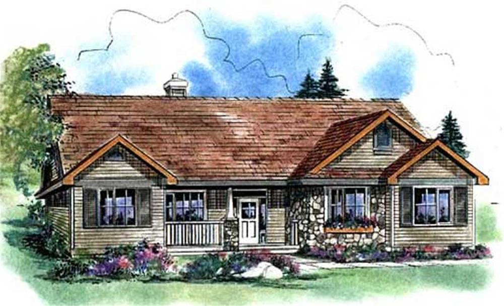 Main image for house plan # 2253