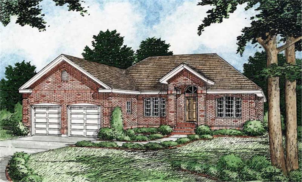 Main image for house plan # 13109
