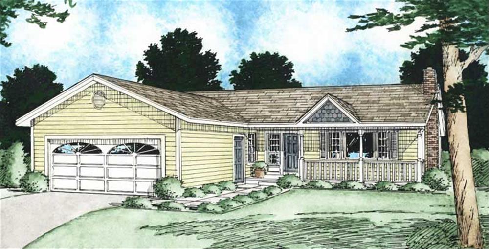 Main image for house plan # 13076