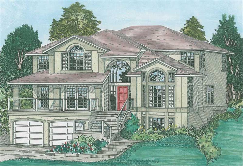 Main image for house plan # 13106