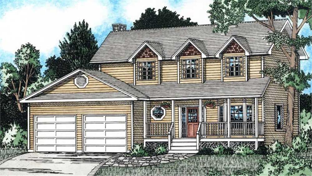 Main image for house plan # 13098
