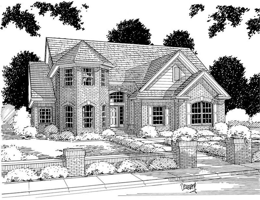 Main image for house plan # 5352
