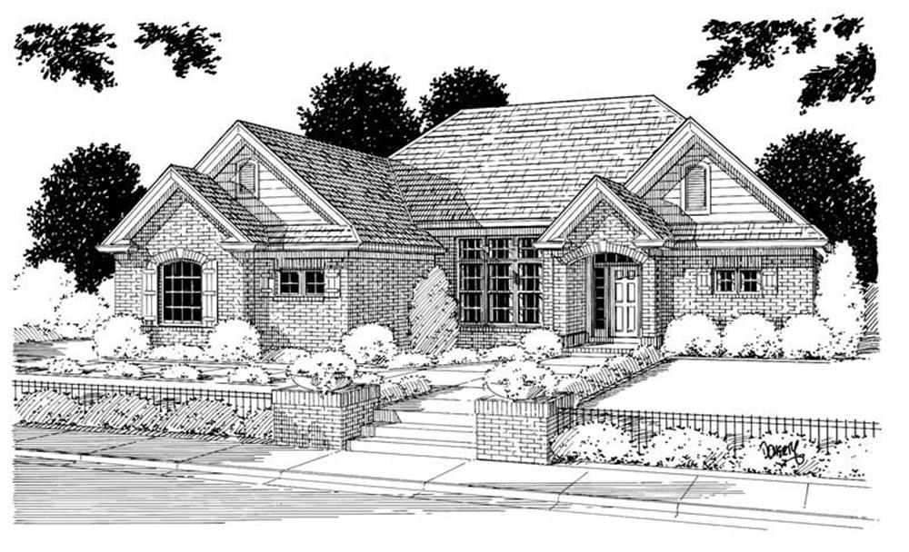 Main image for house plan # 5354