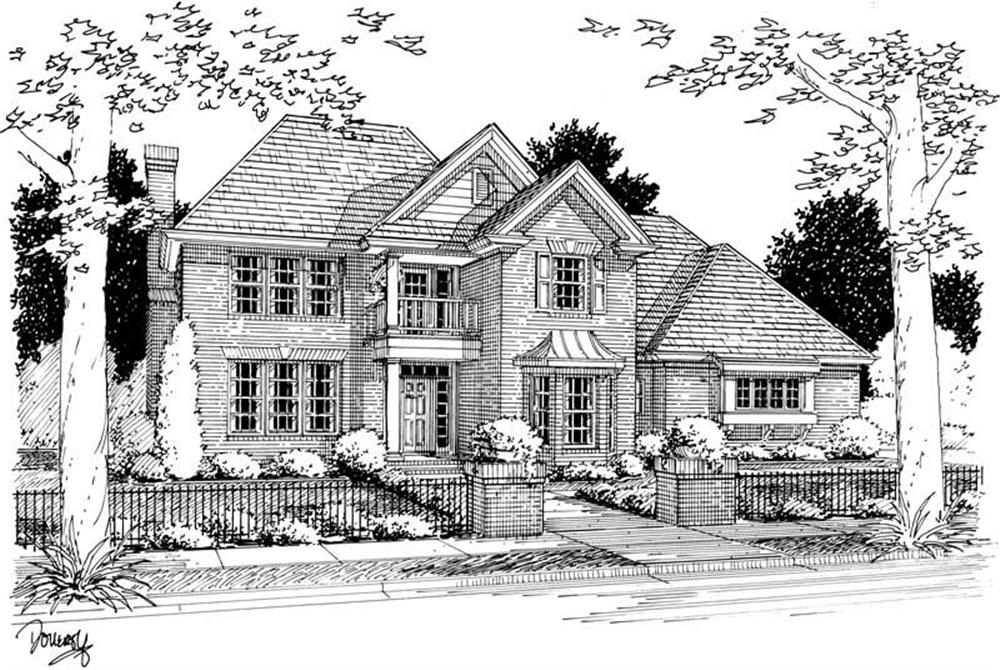 Main image for house plan # 5412