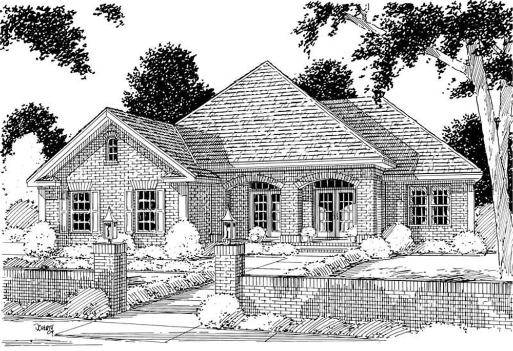 Main image for house plan # 5340