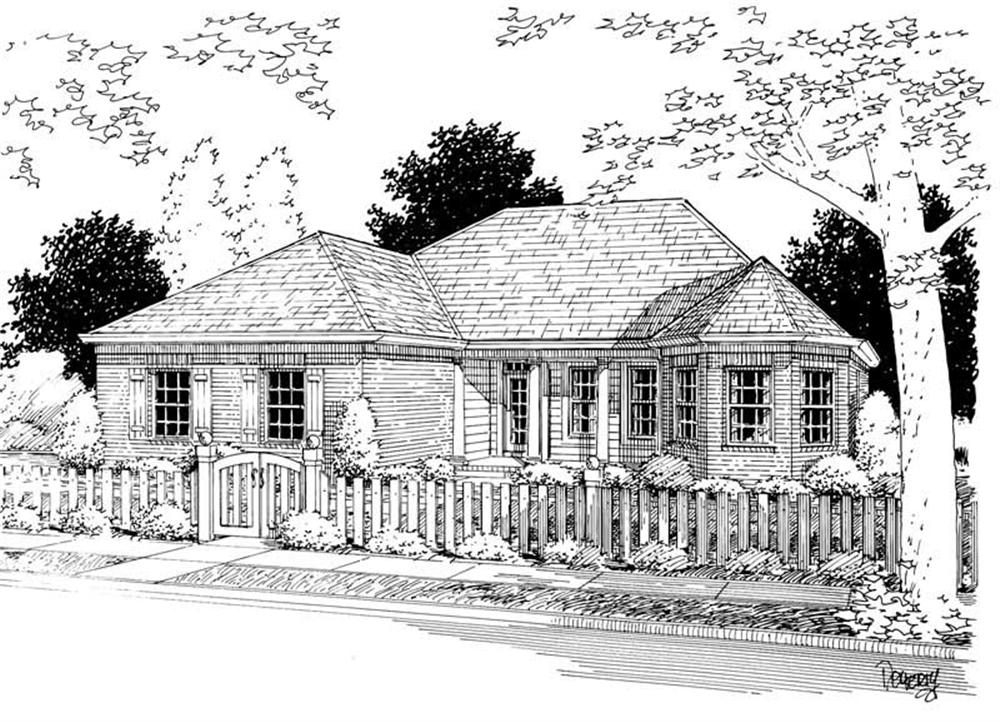 Main image for house plan # 5444