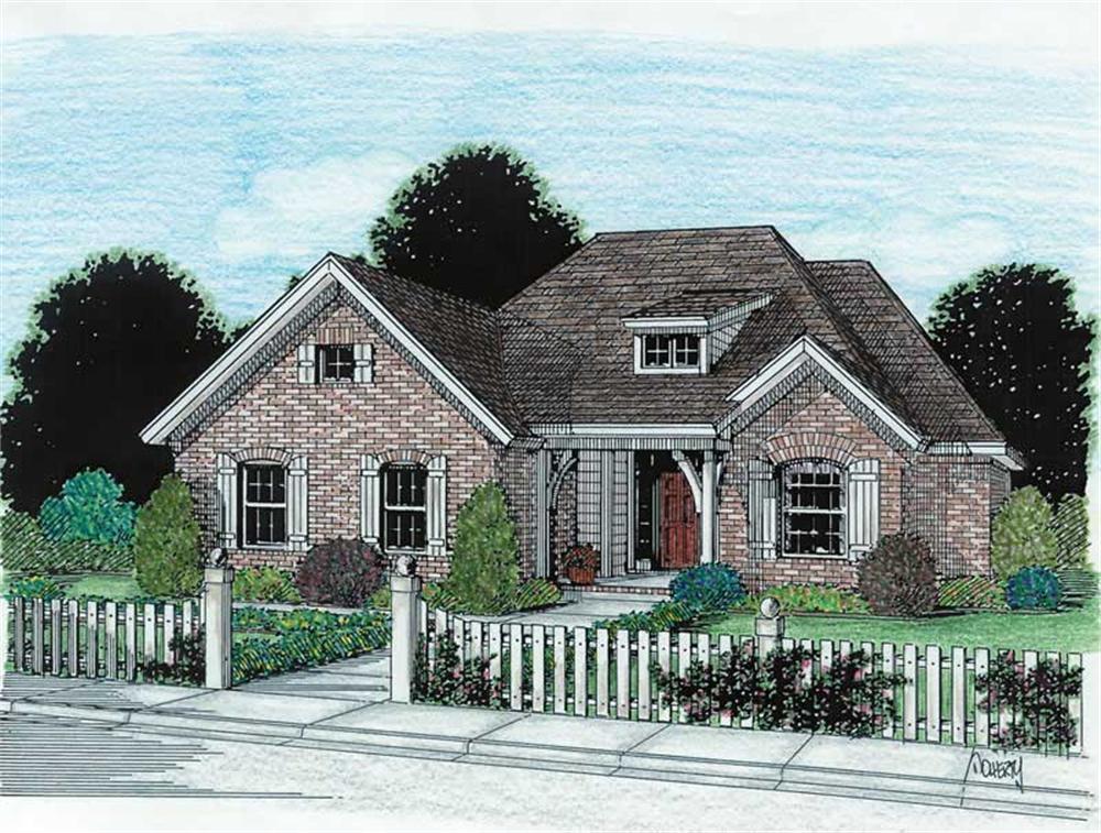 Main image for house plan # 5380