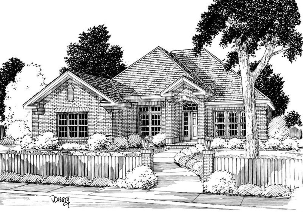 Main image for house plan # 5329