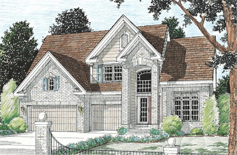 Main image for house plan # 5332