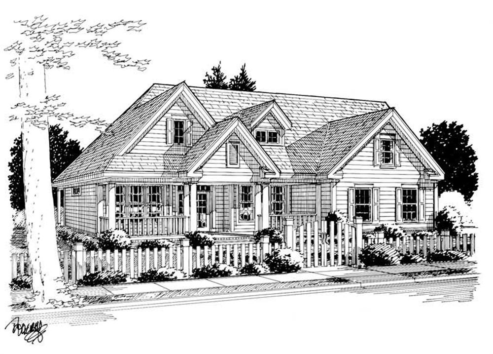 Main image for house plan # 5874