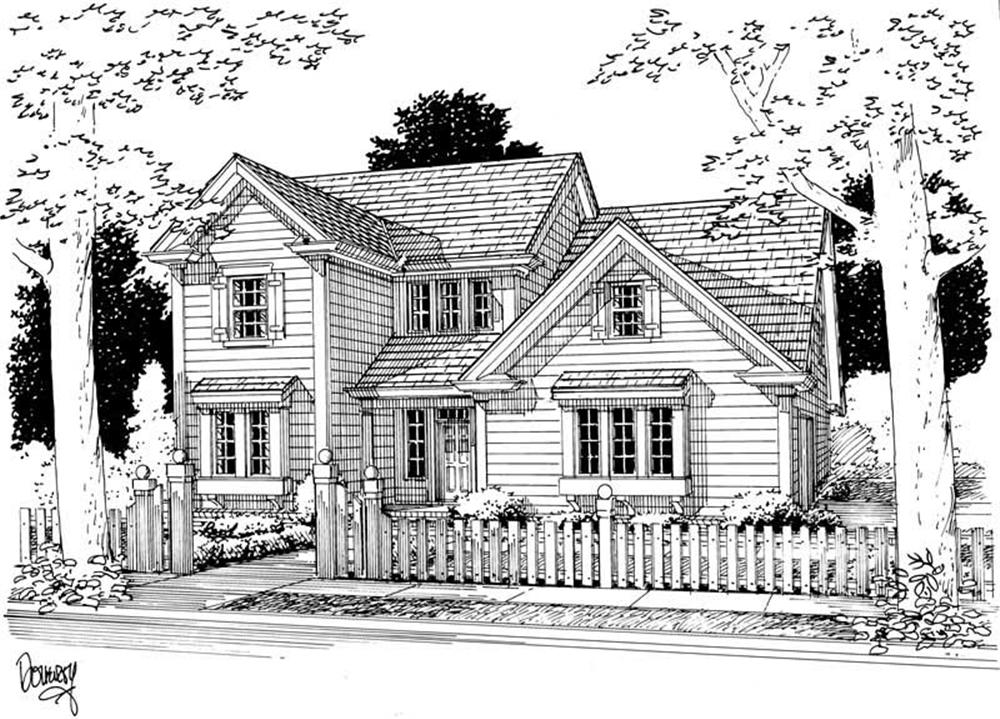 Main image for house plan # 5400