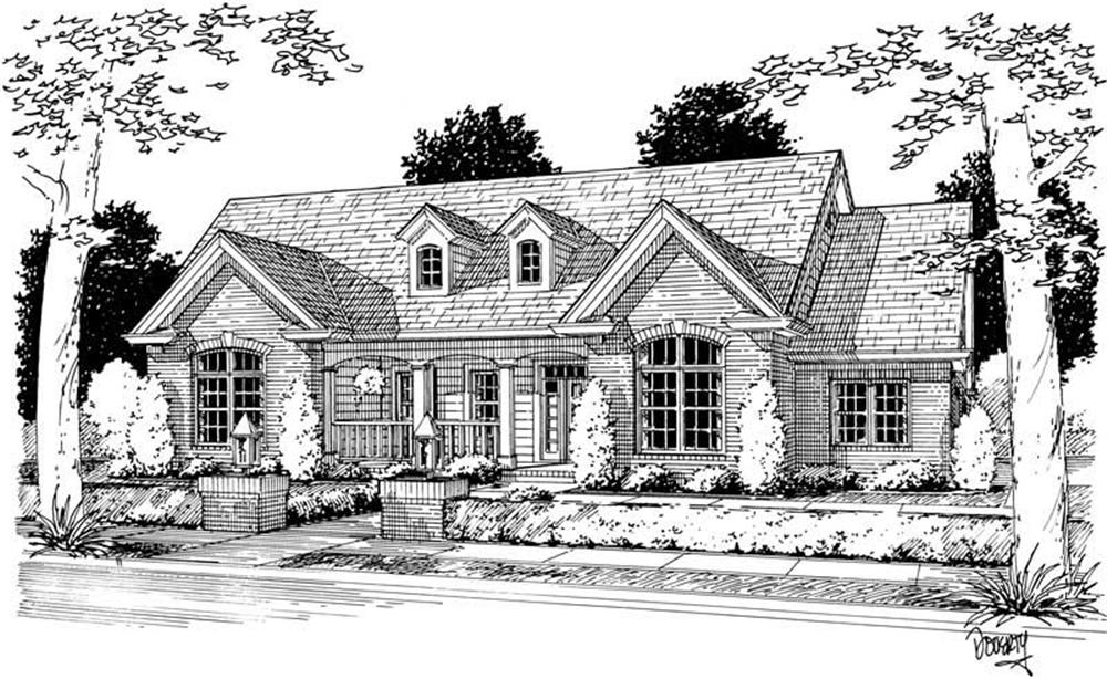 Main image for house plan # 5427