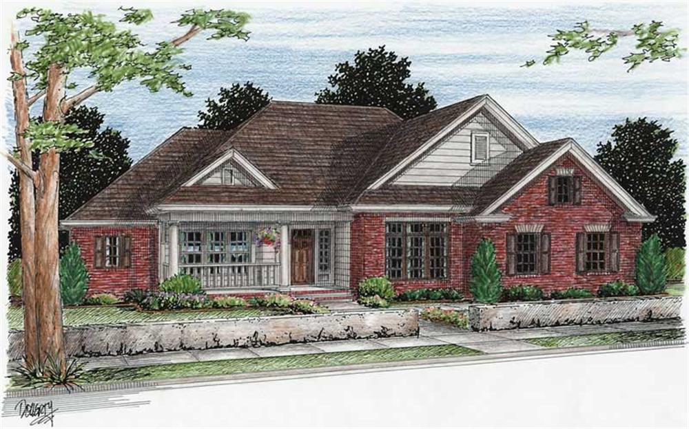 Main image for house plan # 5431