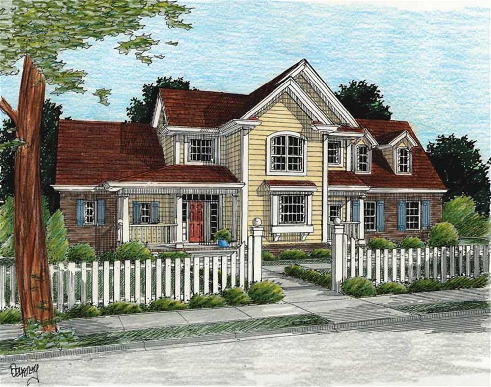 Main image for house plan # 5443