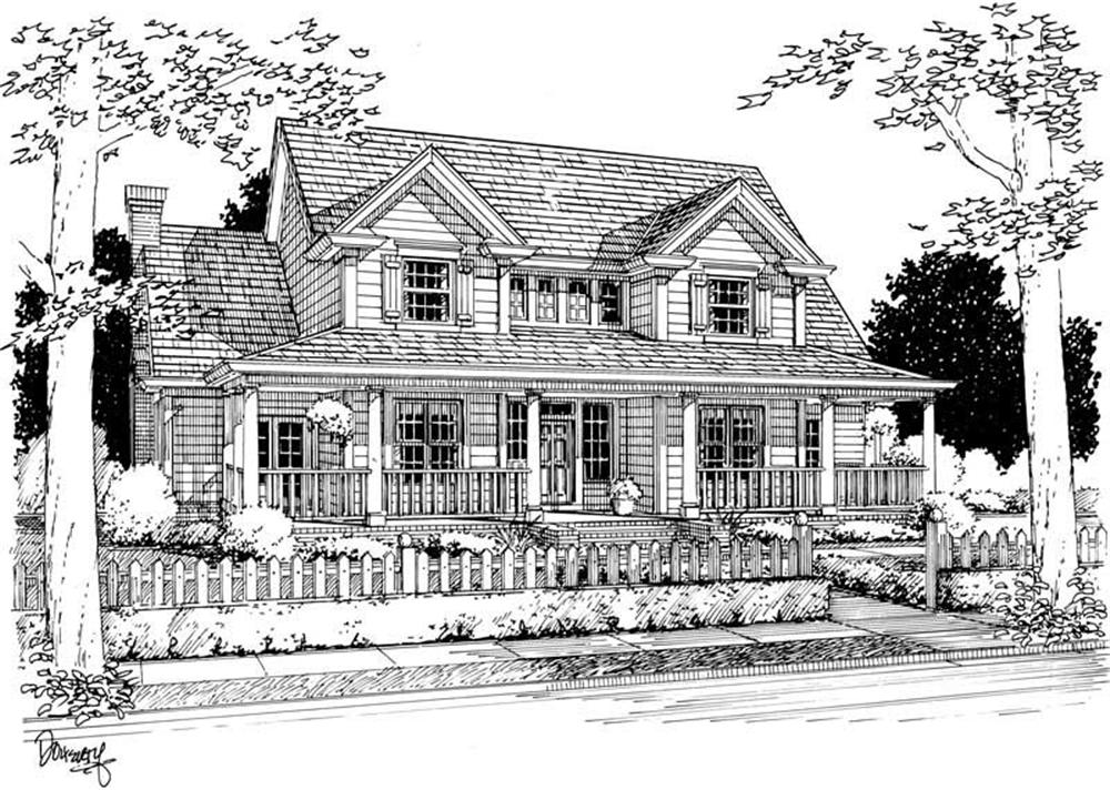 Main image for house plan # 5406