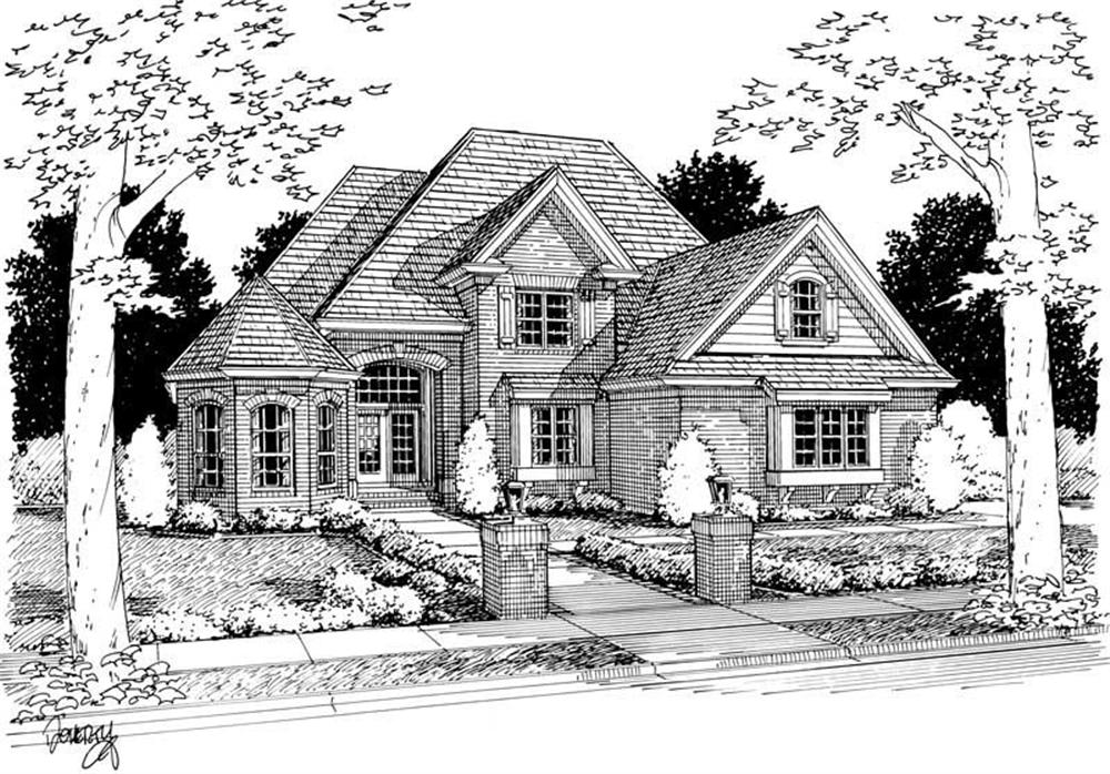 Main image for house plan # 5405