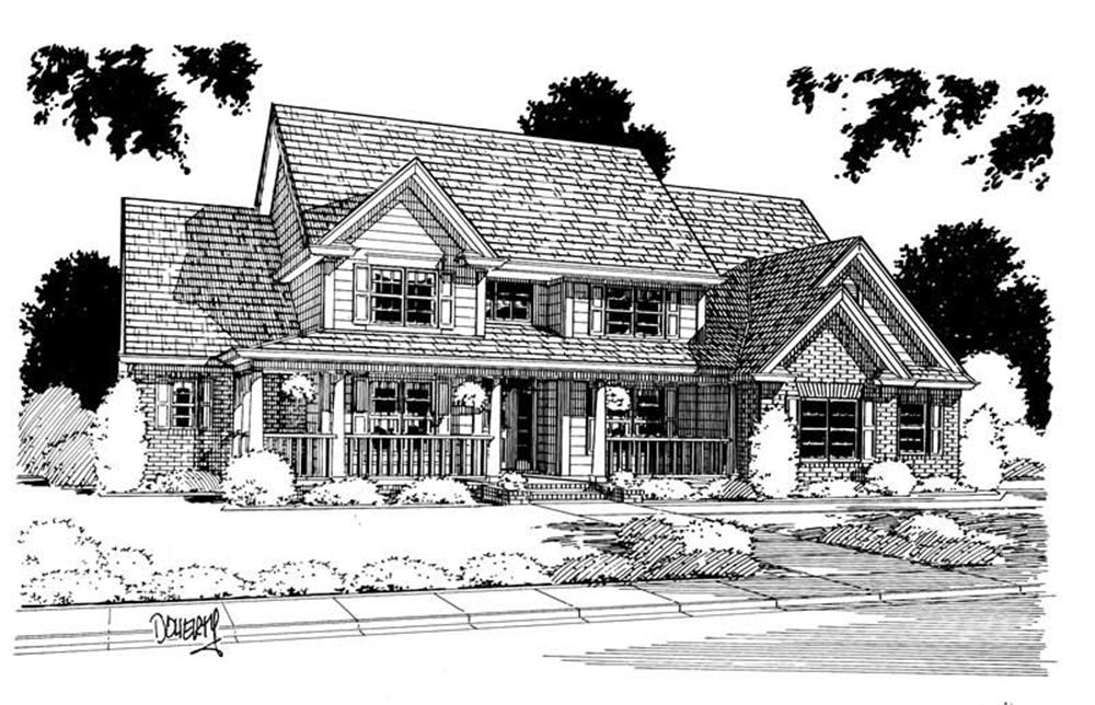 Main image for house plan # 5369