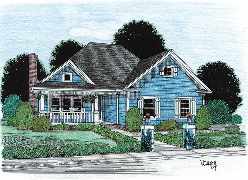 Main image for house plan # 5373