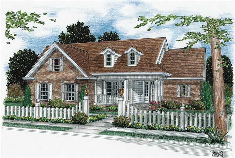 Main image for house plan # 5429