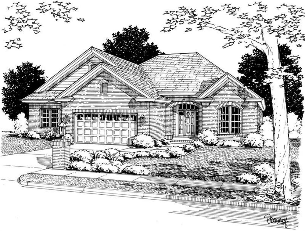 Main image for house plan # 5425