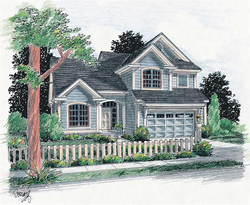 Main image for house plan # 5422