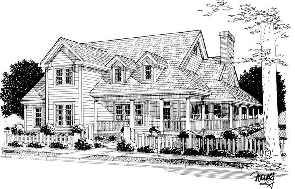 Main image for house plan # 5875