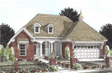 3-Bedroom, 1780 Sq Ft Cape Cod House Plan - 178-1166 - Front Exterior
