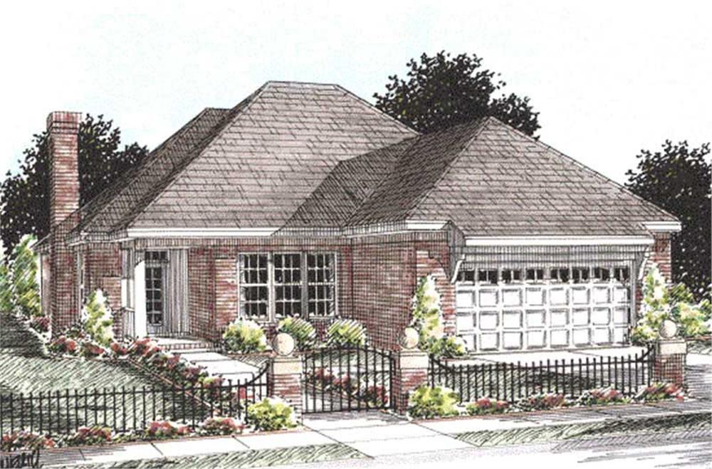 Main image for house plan # 11772