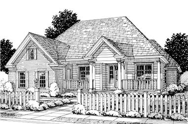 4-Bedroom, 2694 Sq Ft Traditional House Plan - 178-1211 - Front Exterior