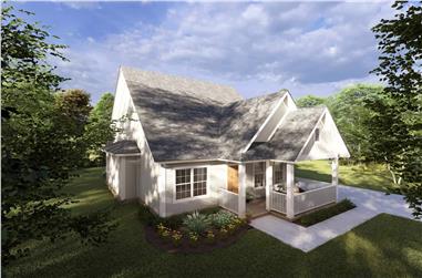 4-Bedroom, 1940 Sq Ft Cottage Home - Plan #178-1217 - Main Exterior