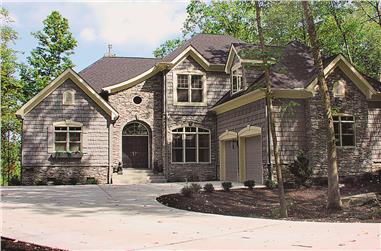 3-Bedroom, 2443 Sq Ft Country House Plan - 180-1009 - Front Exterior