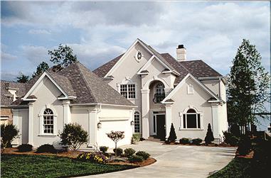 4-Bedroom, 2894 Sq Ft Traditional Home Plan - 180-1012 - Main Exterior