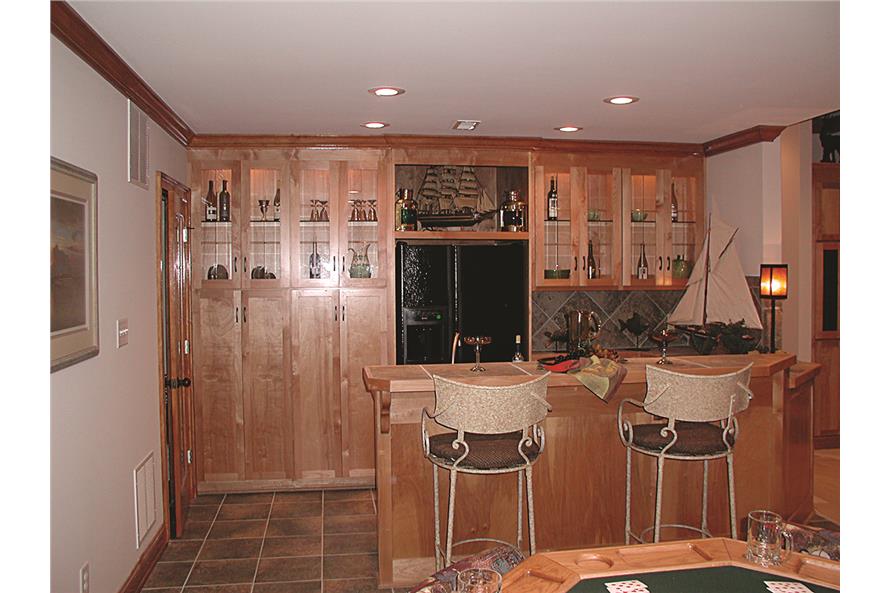 180-1020: Home Interior Photograph - Wet Bar