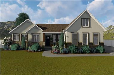 2-Bedroom, 2712 Sq Ft Traditional Home - Plan #187-1008 - Main Exterior