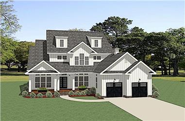 3-Bedroom, 2715 Sq Ft Farmhouse House - Plan #189-1134 - Front Exterior