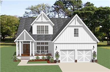 3-Bedroom, 2337 Sq Ft Farmhouse Home - Plan #189-1139 - Front Exterior