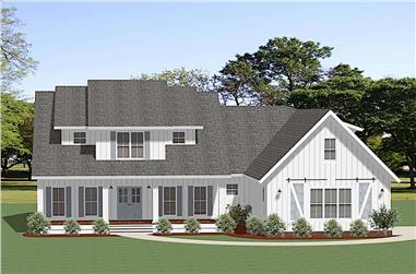 3-Bedroom, 2324 Sq Ft Farmhouse Home - Plan #189-1141 - Front Exterior