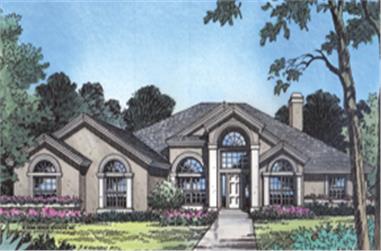 4-Bedroom, 2953 Sq Ft Contemporary House Plan - 190-1010 - Front Exterior