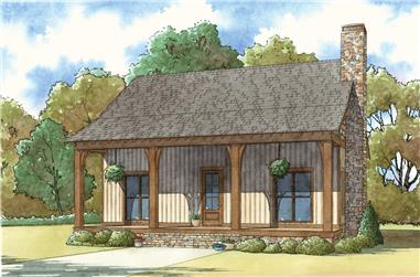 3-Bedroom, 1764 Sq Ft Country House Plan - 193-1031 - Front Exterior