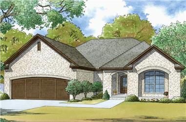 3-Bedroom, 1417 Sq Ft Traditional Home - Plan #193-1051 - Main Exterior
