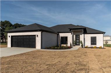4-Bedroom, 1649 Sq Ft Contemporary House - Plan #193-1100 - Front Exterior