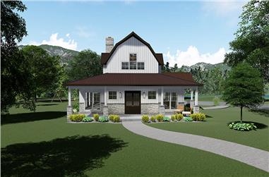 3-Bedroom, 3414 Sq Ft Barn Style Home - Plan #193-1102 - Main Exterior