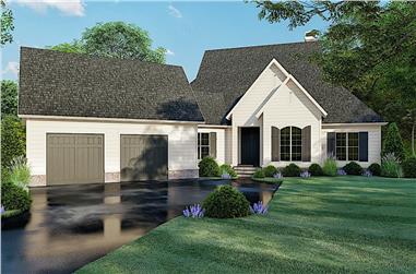 3-Bedroom, 3004 Sq Ft Contemporary Home - Plan #193-1104 - Main Exterior
