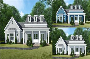 3-Bedroom, 2031 Sq Ft Farmhouse House - Plan #193-1109 - Front Exterior