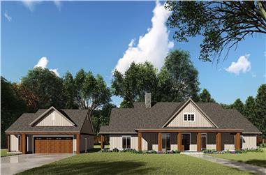 3-Bedroom, 2191 Sq Ft Ranch Home - Plan #193-1110 - Main Exterior